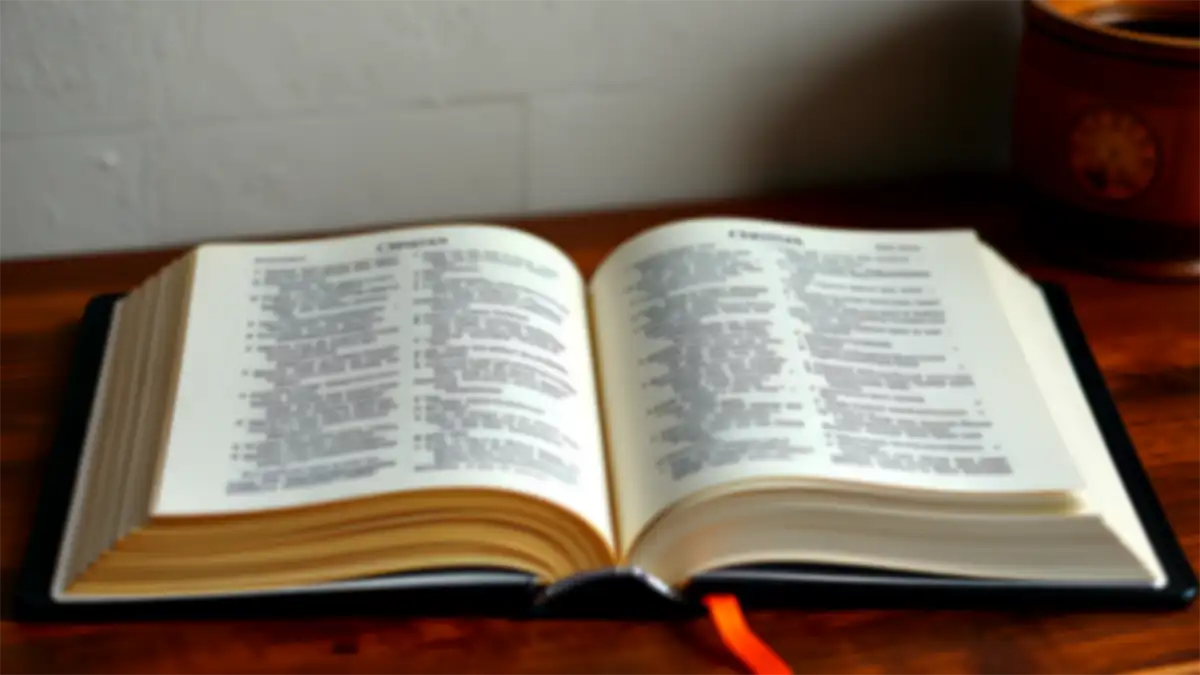 open bible Organic Cotton